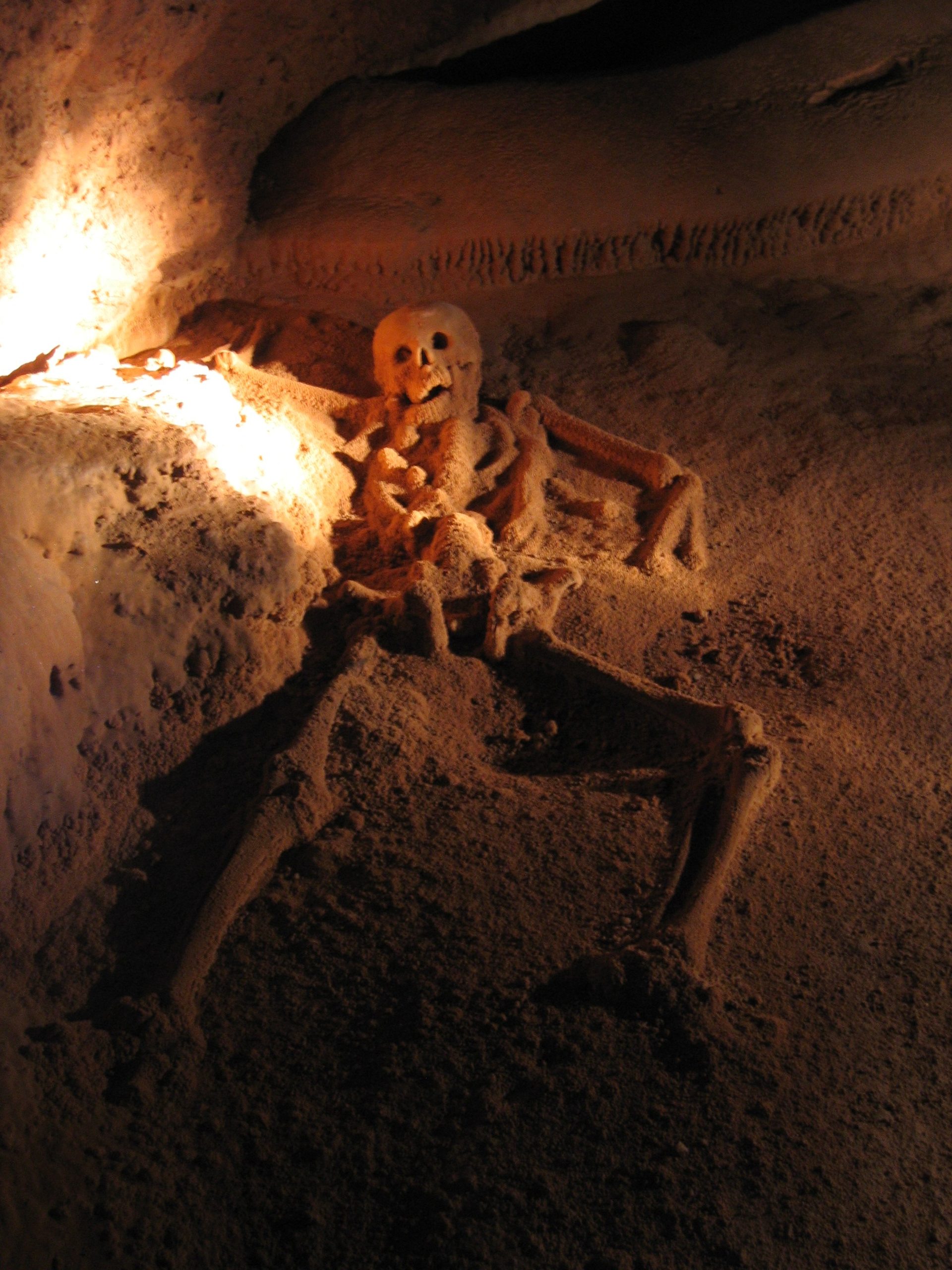 The ATM cave's crystal chambers
