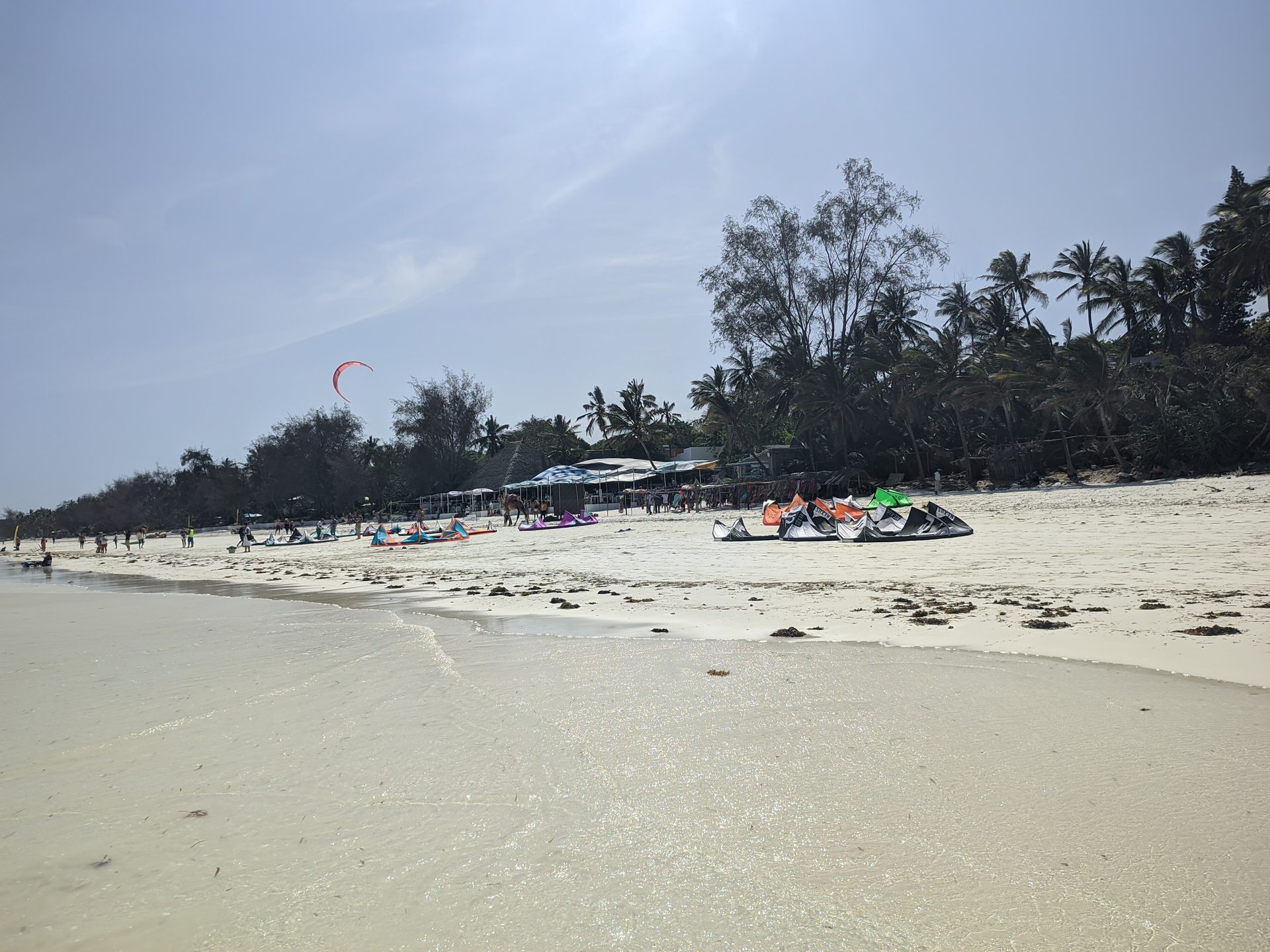 Diani Beach's white sand