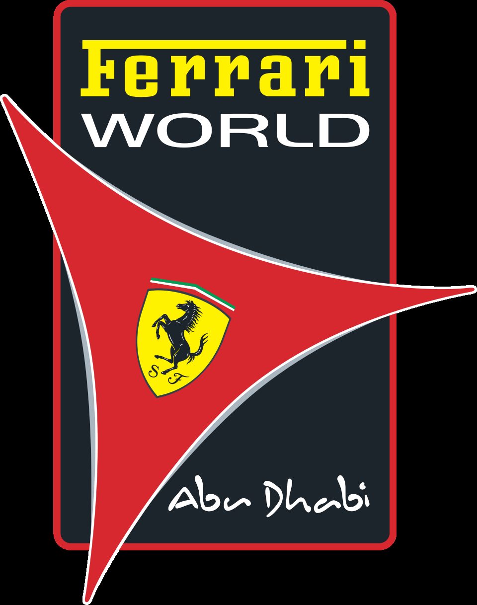 Ferrari World's red roof