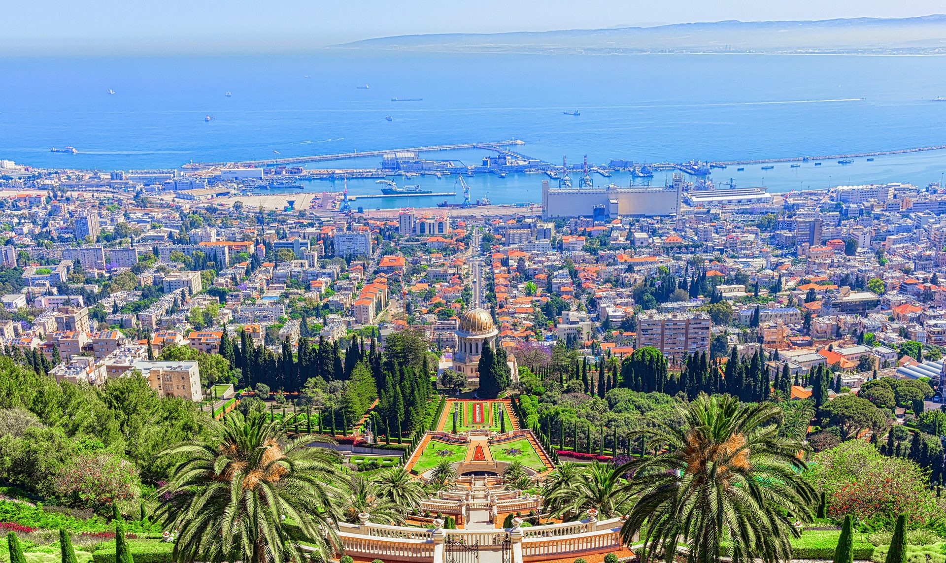 The Bahá'í Gardens in Haifa