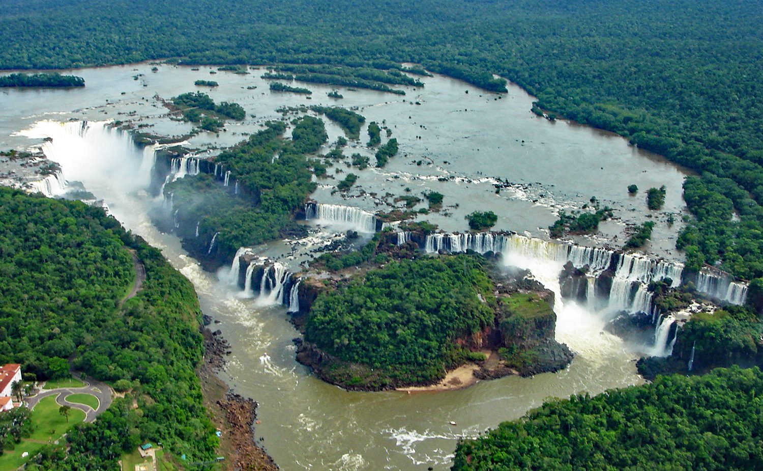 Iguaçu Falls from the Brazilian side