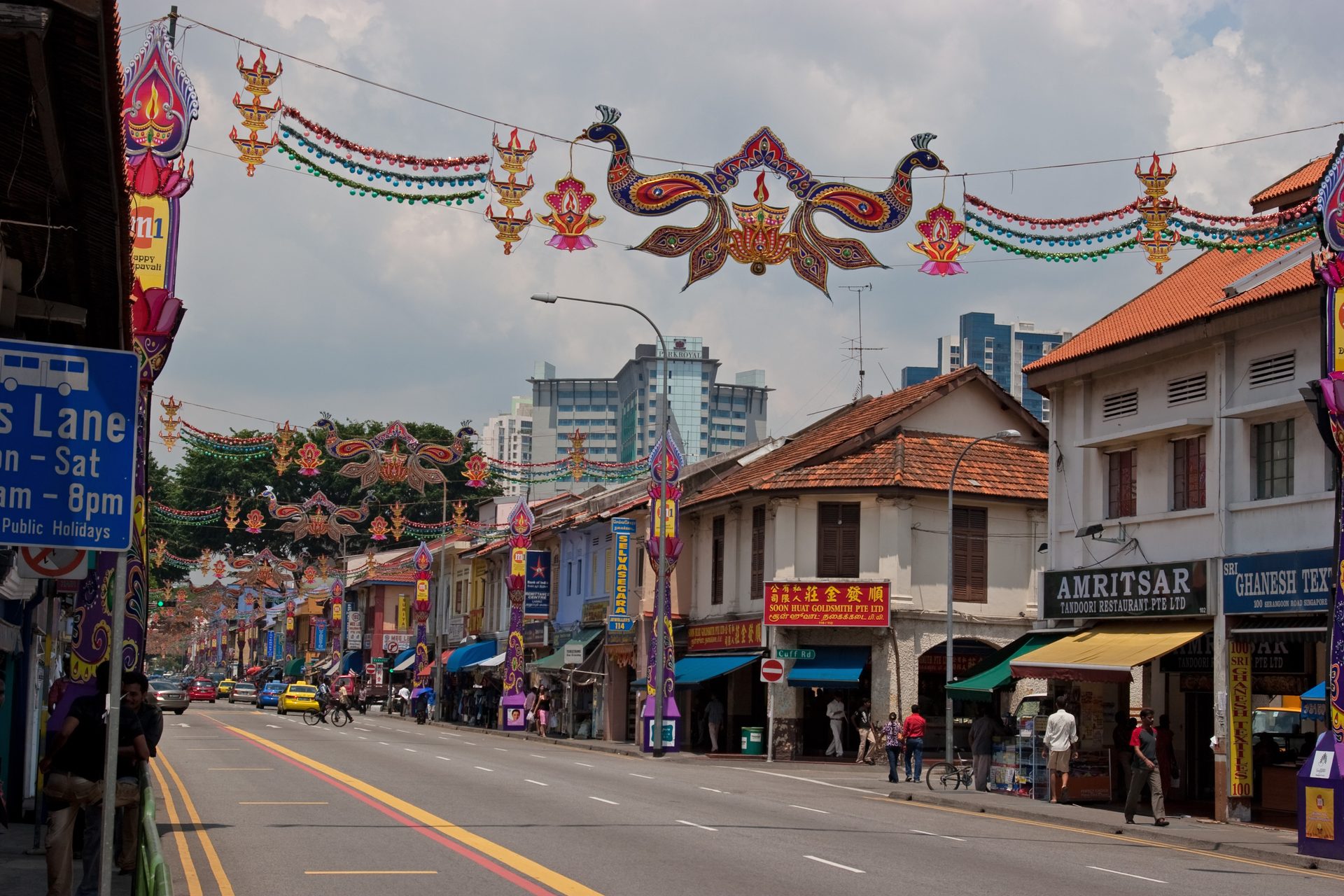 Little India's colorful streets