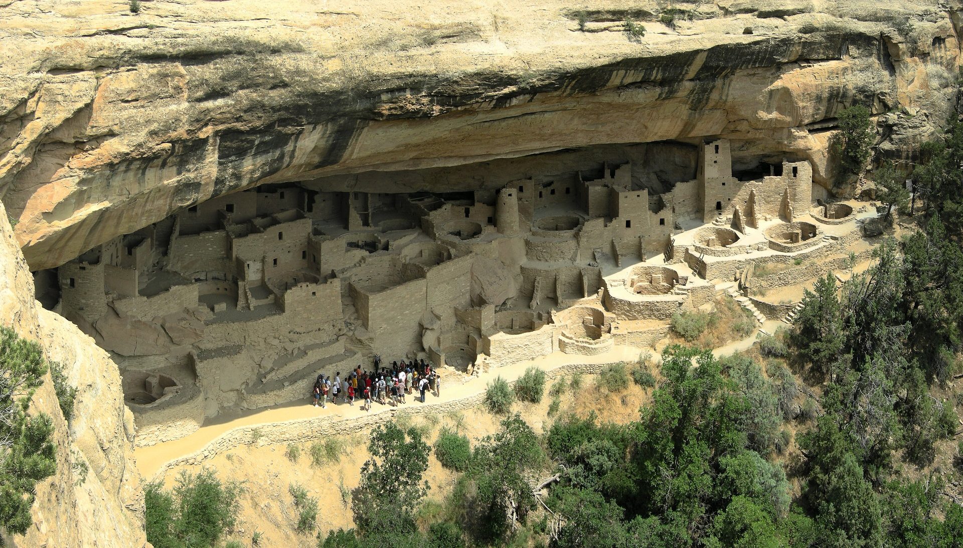 Cliff Palace at Mesa Verde