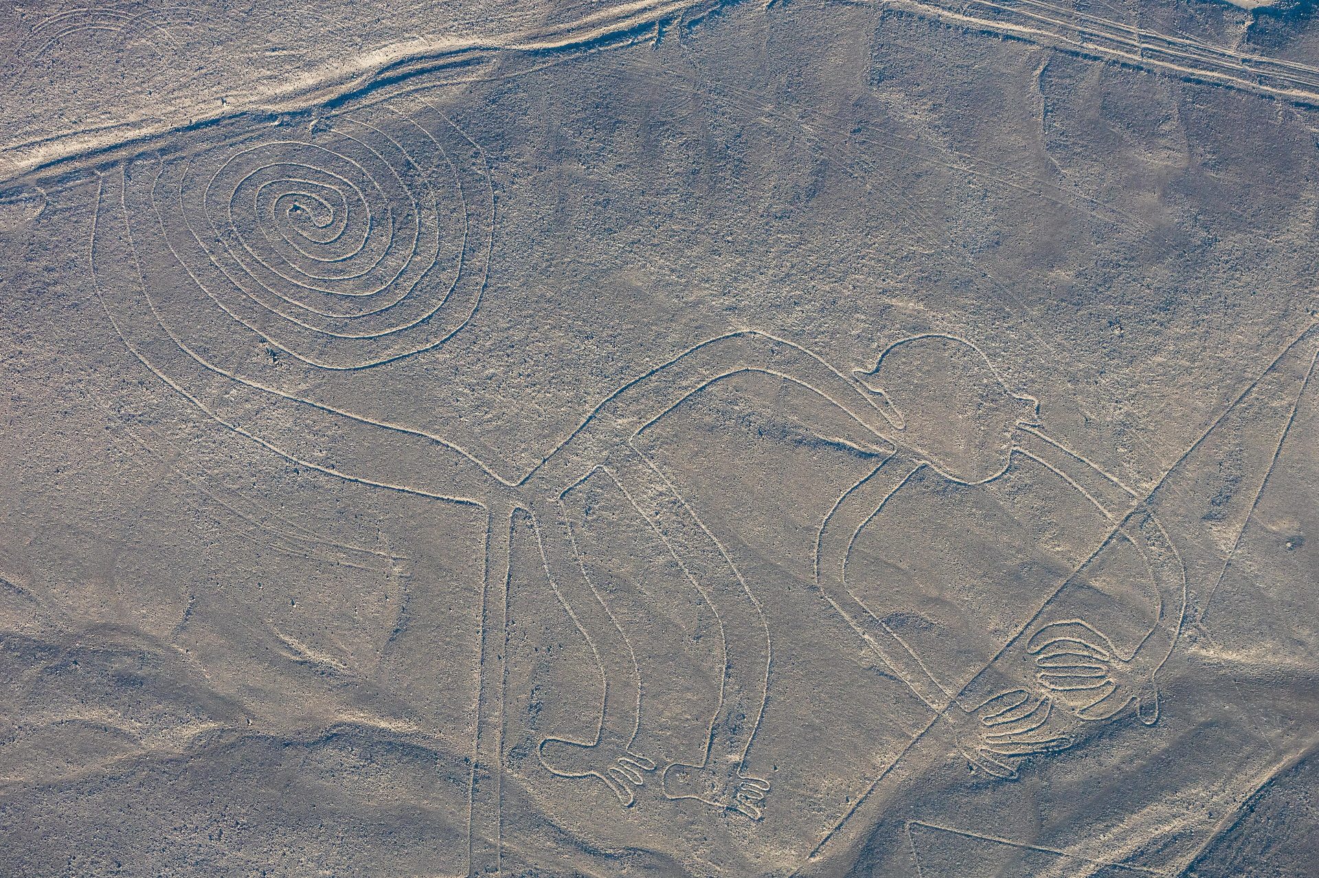 The Nazca Lines from the air