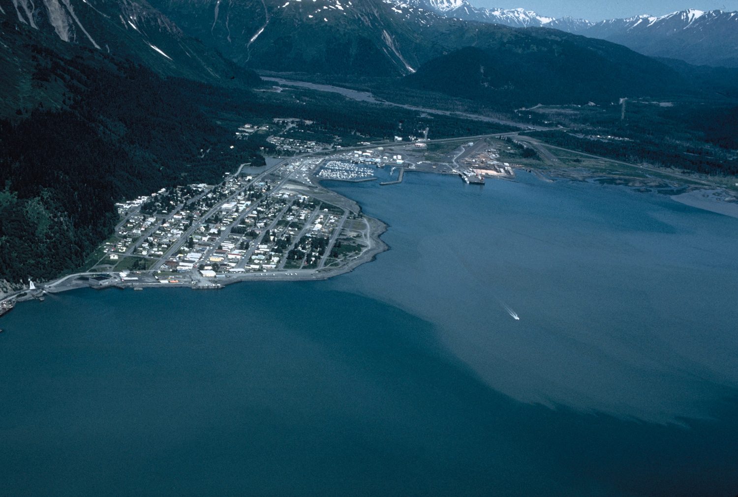Seward's harbor on Resurrection Bay