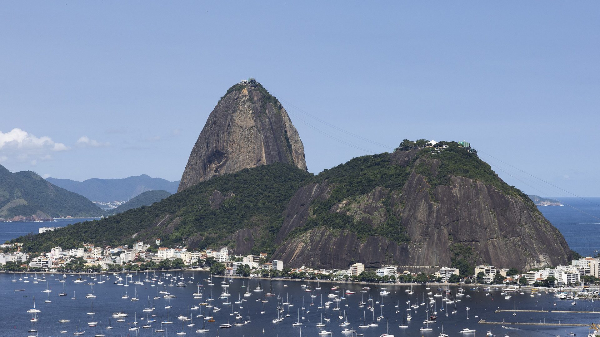 Sugarloaf Mountain and Guanabara Bay