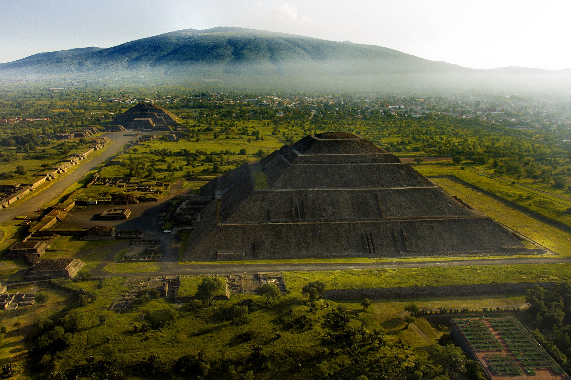 The Pyramid of the Sun at Teotihuacán