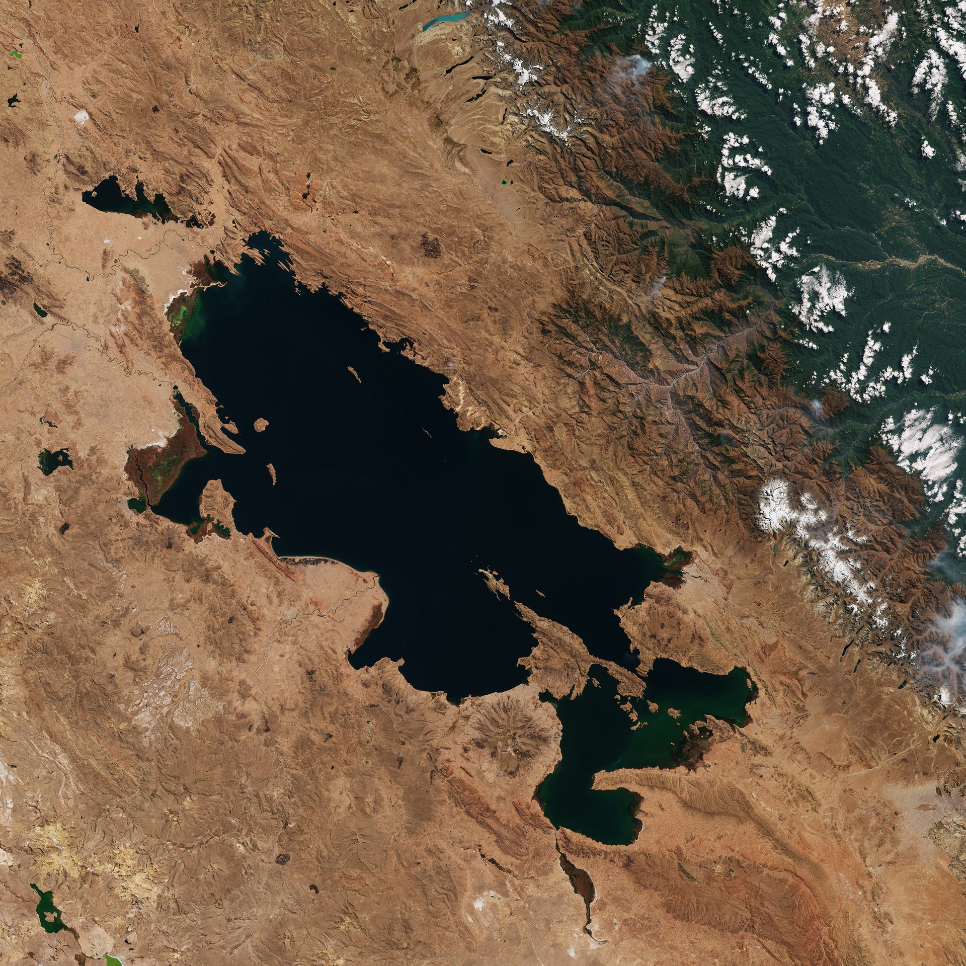 Lake Titicaca's floating islands