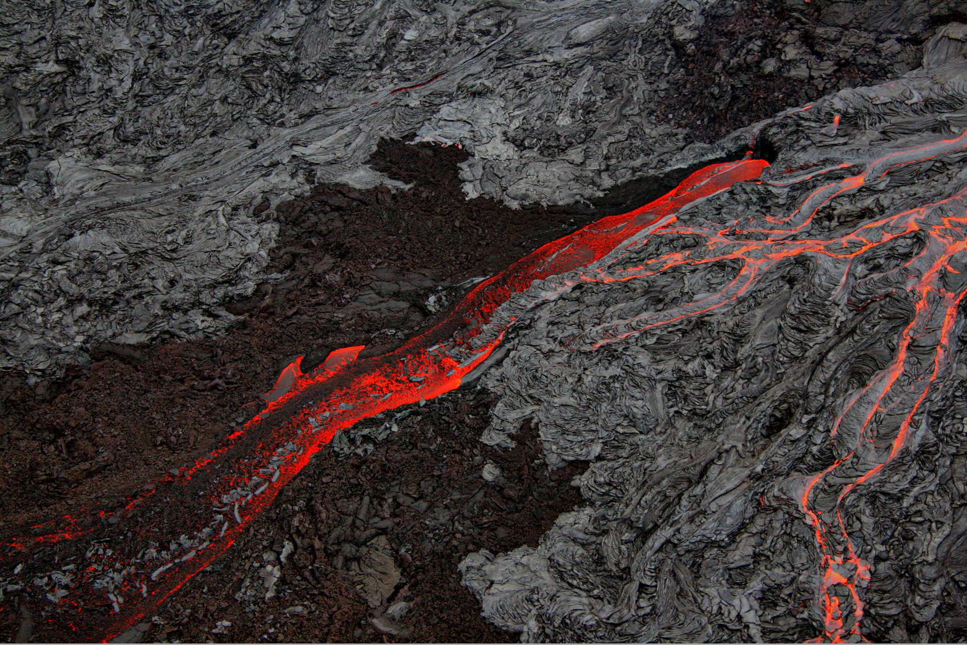 Volcanic landscape at Hawaii Volcanoes National Park
