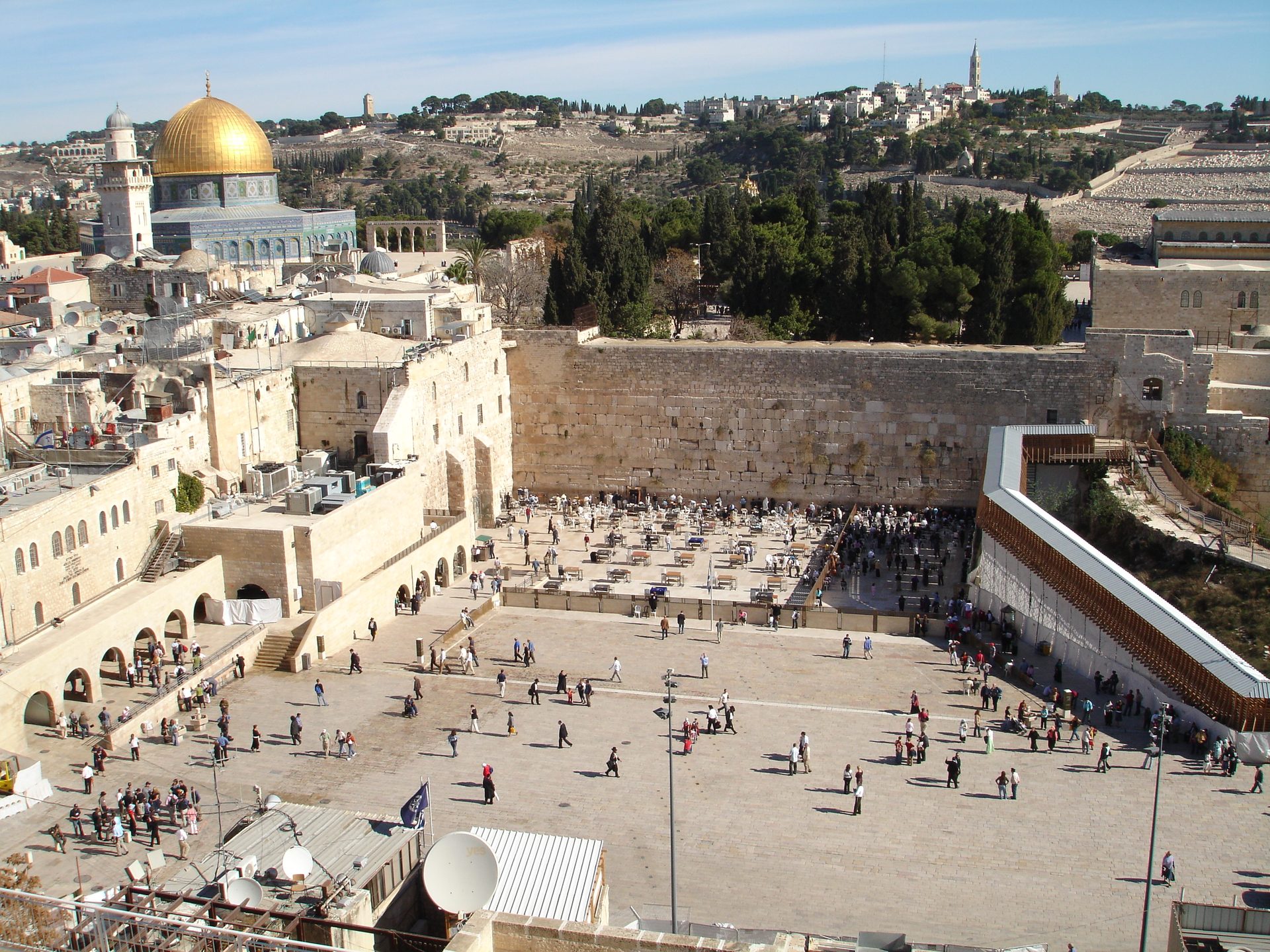 The Western Wall plaza